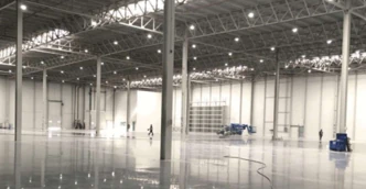 Interior de nave industrial en Guadalajara Technology Park